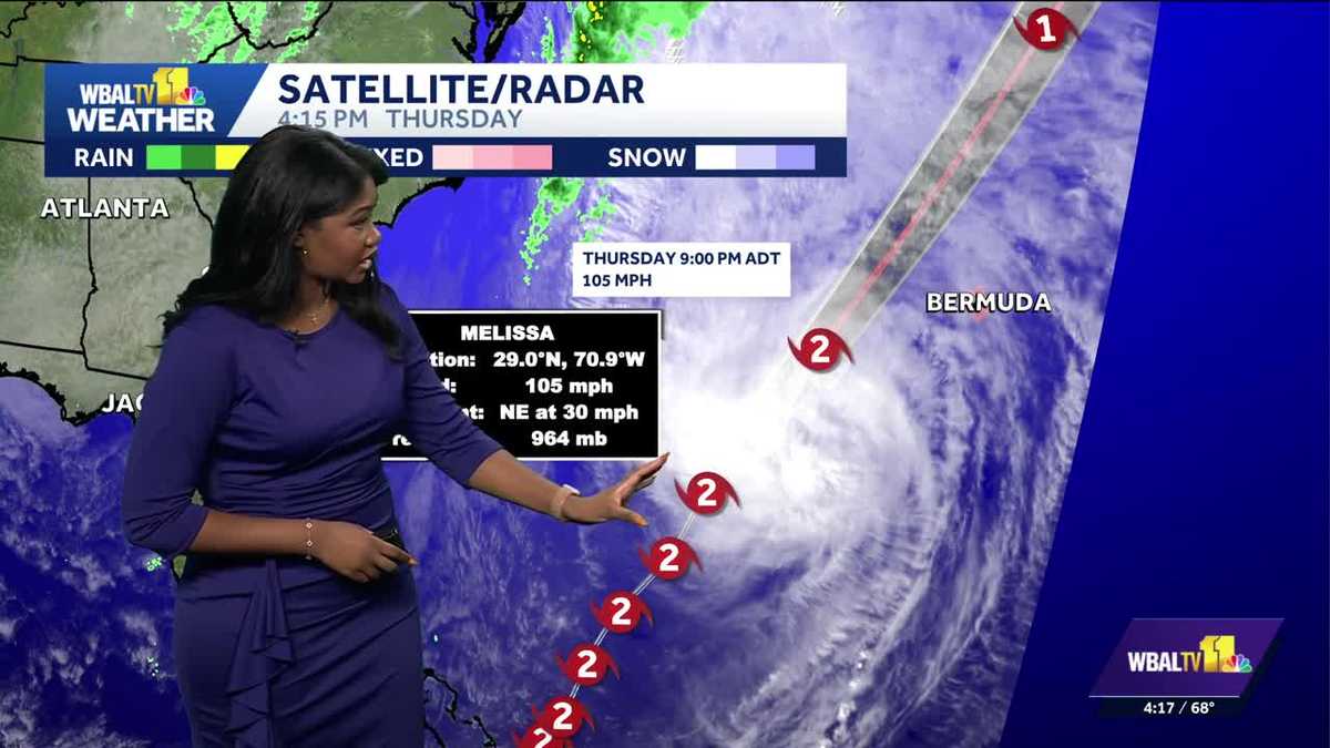 Weather Talk: Tracking Hurricane Melissa's path