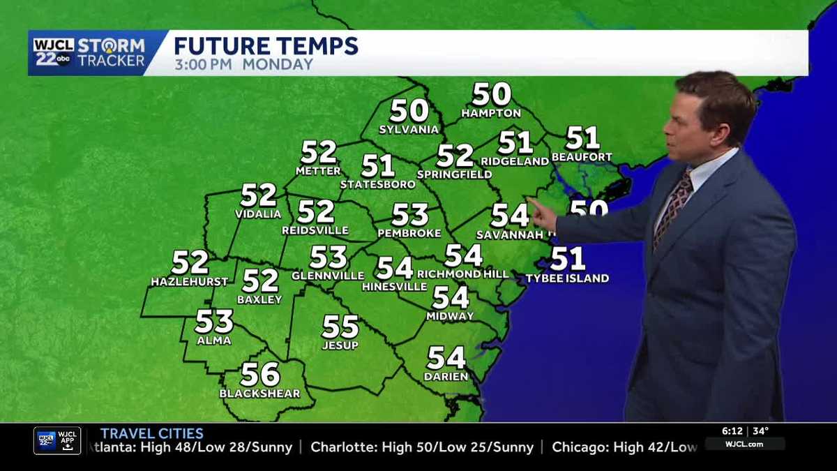 Cold weather this week, plus tracking a chance for showers