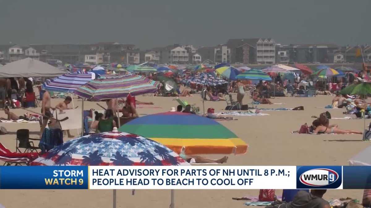 Granite Staters flock to beach to beat heat