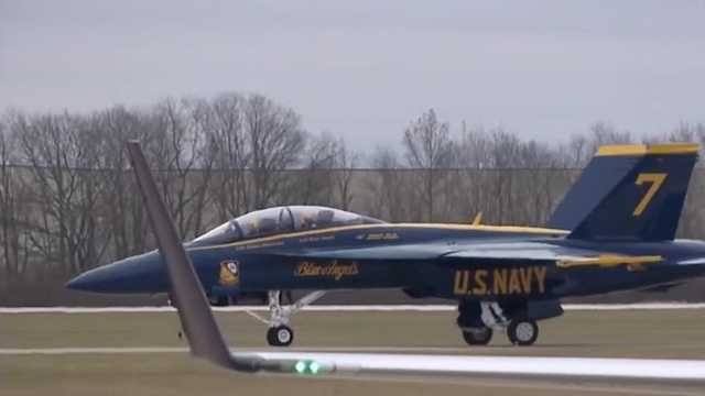 Iconic Blue Angel military air show returning to Indiana - Vimarsana News
