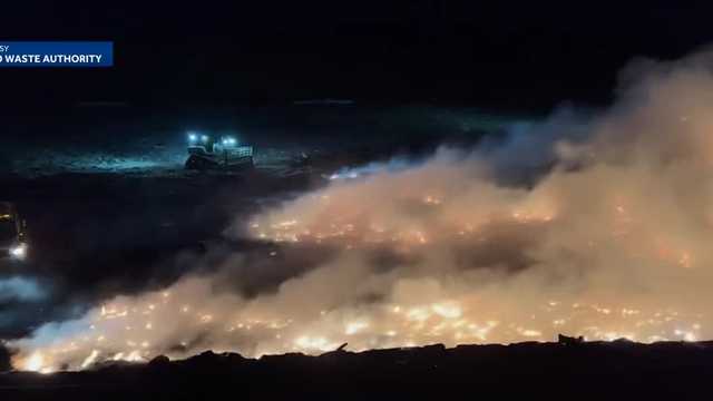 Metro Waste Authority warns of lithium-ion battery fires at landfills