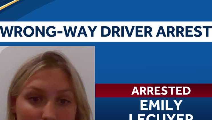 Brentwood woman faces charges after wrong way interstate driving