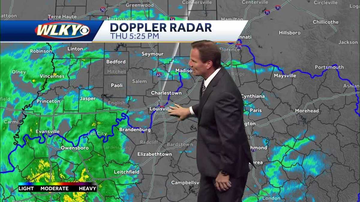 Impact weather moving through tonight
