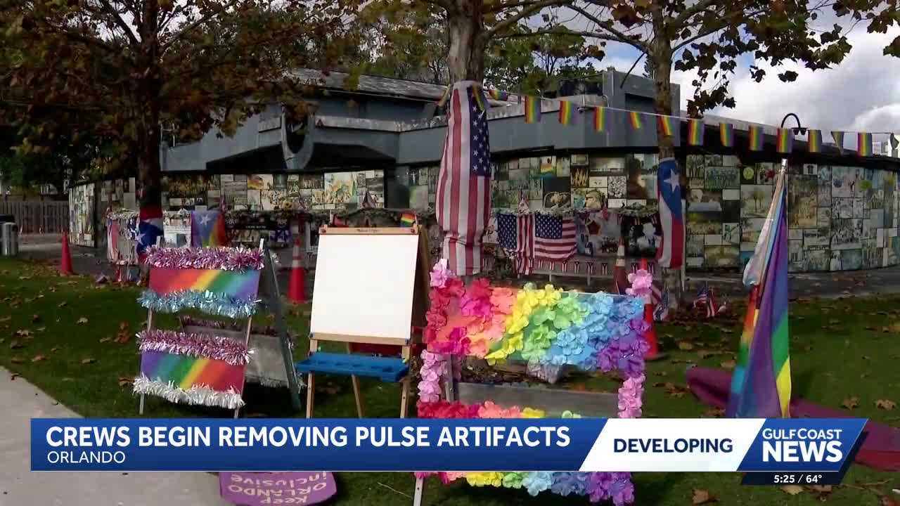 Orlando begins removal of Pulse nightclub artifacts for memorial ...