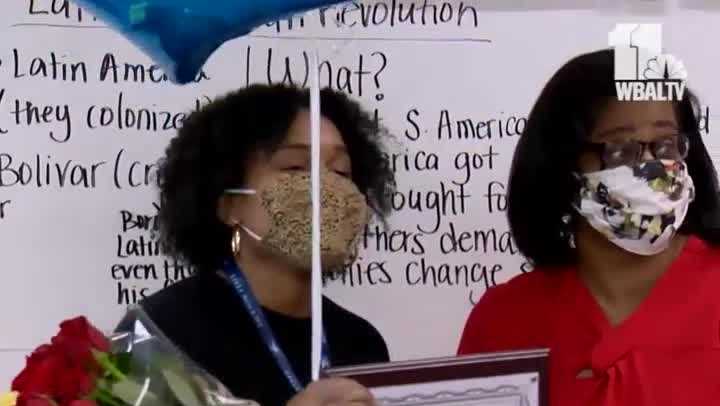 Holabird Academy social studies teacher is teacher of the year - Vimarsana News