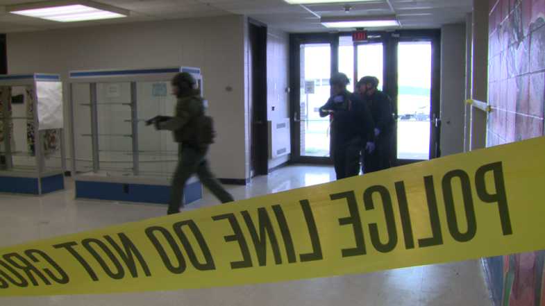 Firefighters, police officers conduct active shooter drill
