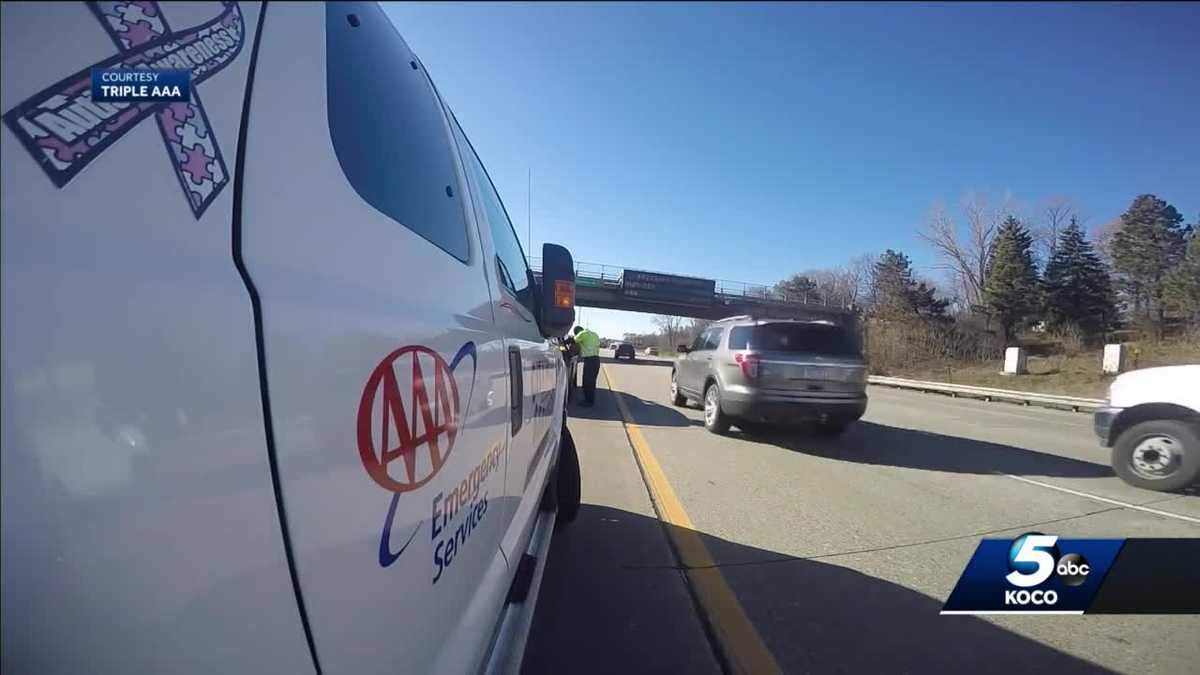 Oklahoma Highway Patrol, AAA discuss dangers of roadside jobs