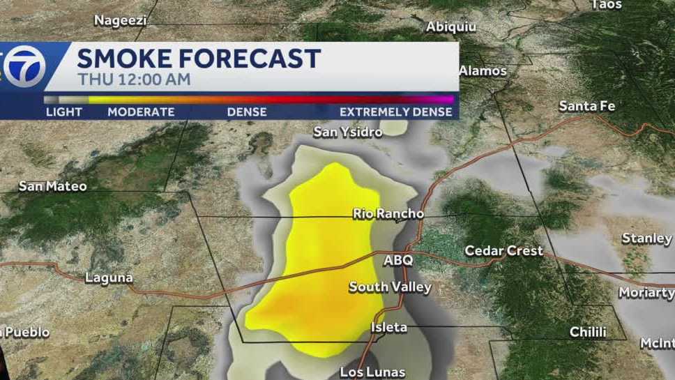 Smoke prompts health alert for Albuquerque