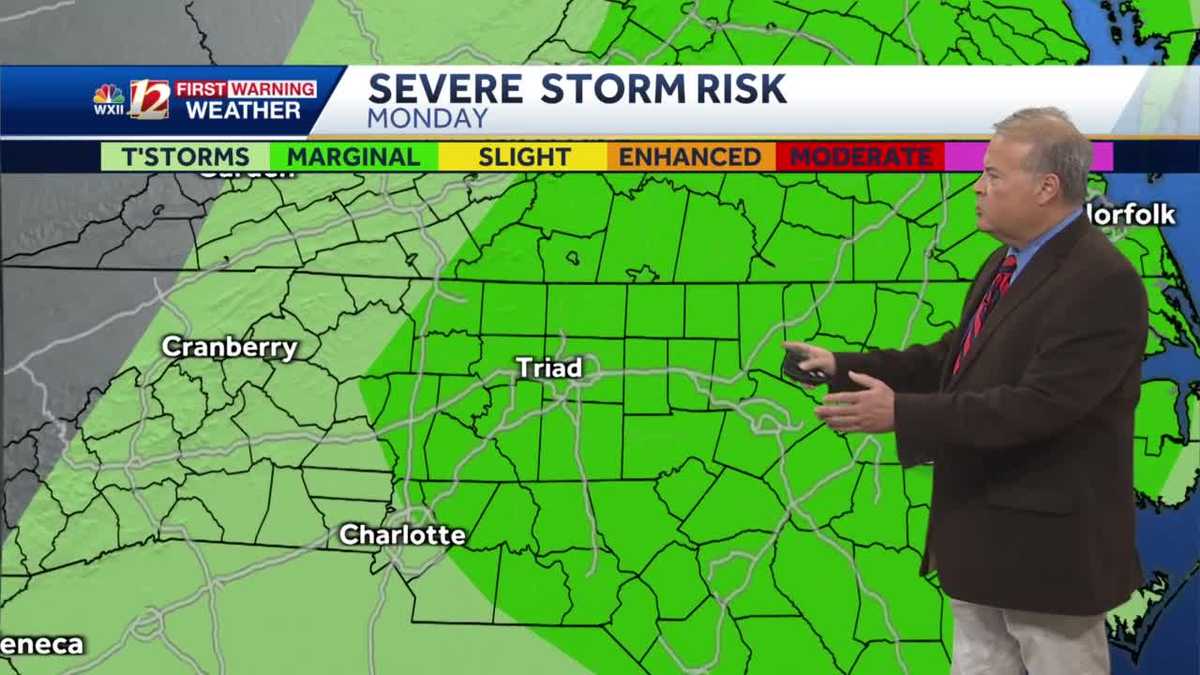 WATCH: Severe Storms Possible Monday