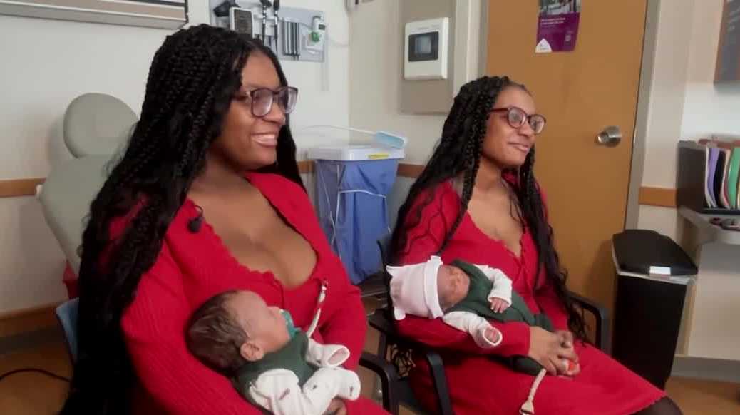 Twin sisters from Milwaukee give birth to baby boys just days apart