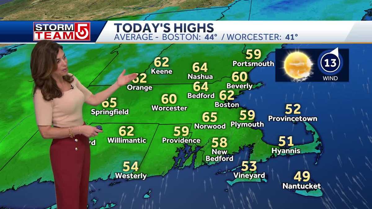 Video: Spring fling with temps in 60s
