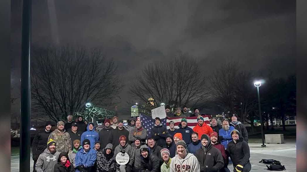 Des Moines men embrace cold weather for fitness and fellowship