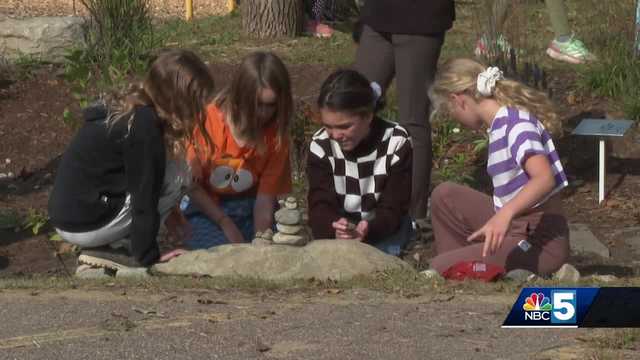 Rain garden gives Burlington students new way to learn about the water cycle - Vimarsana News