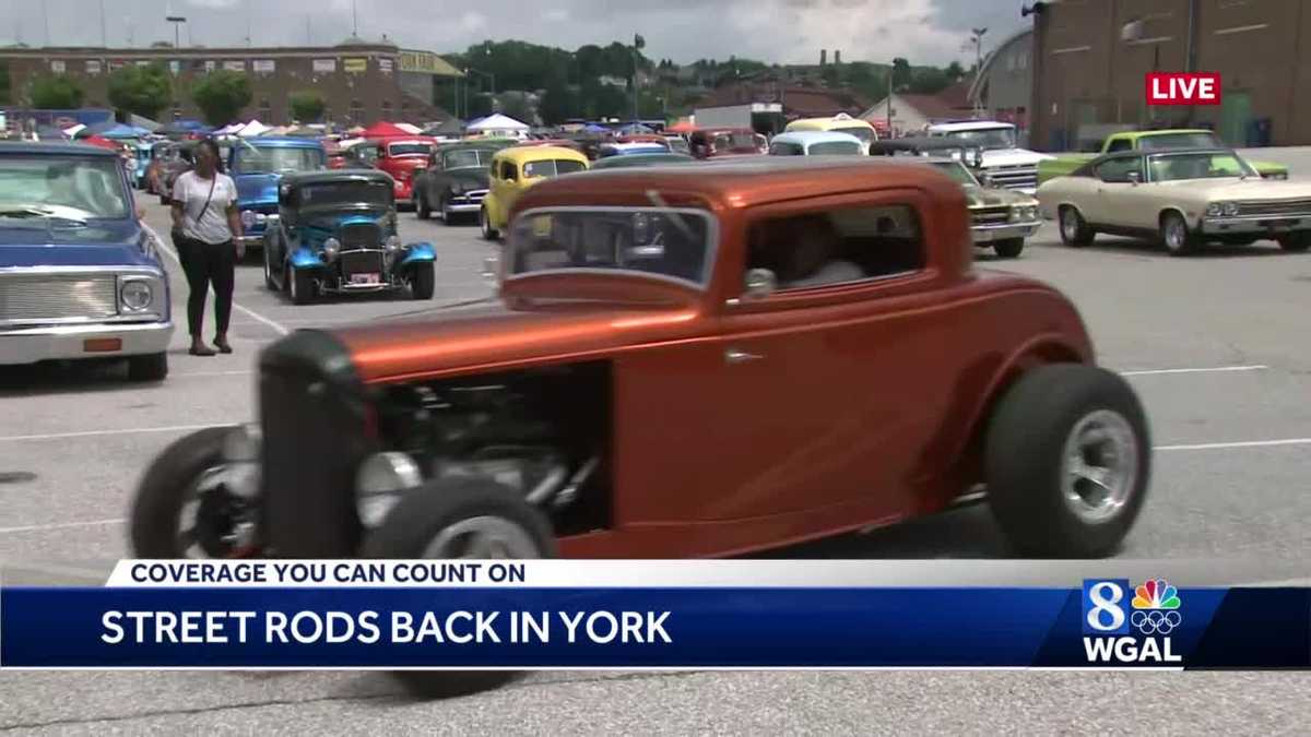 47th annual Street Rod Nationals East gets underway at York Expo Center