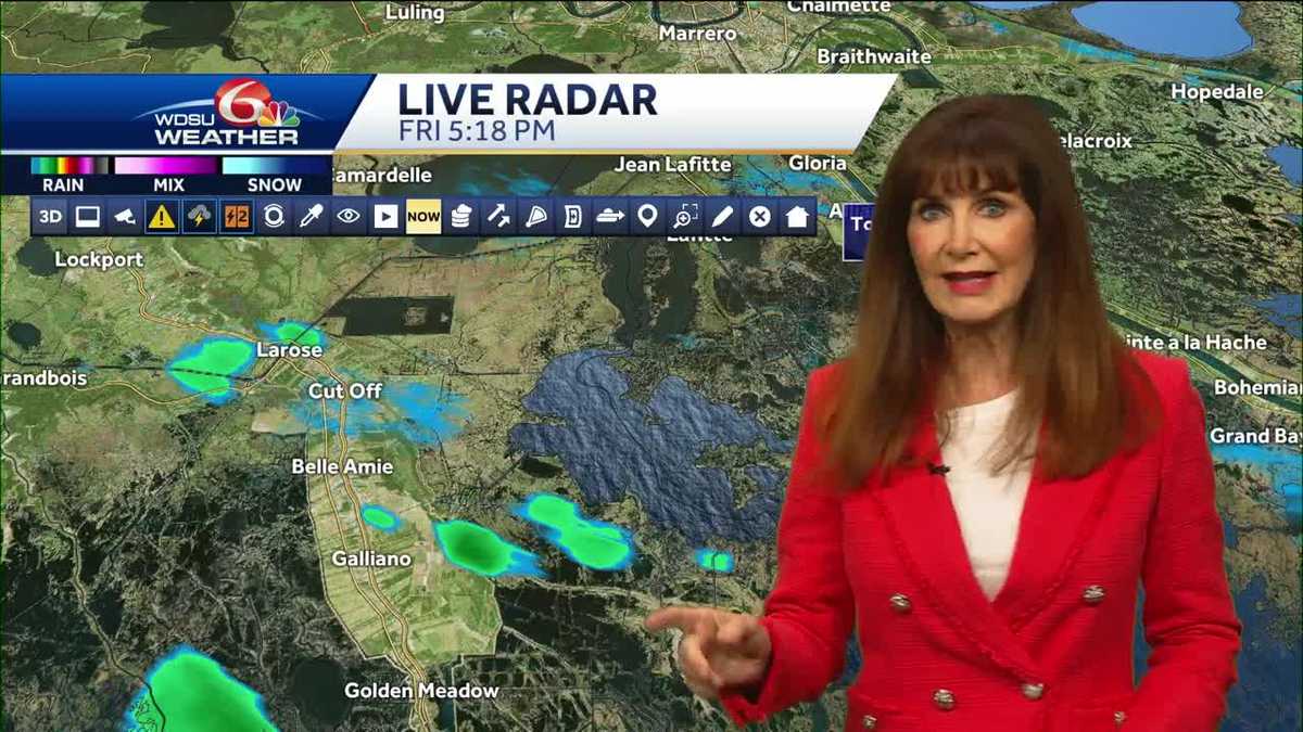 Rain chances go up this weekend