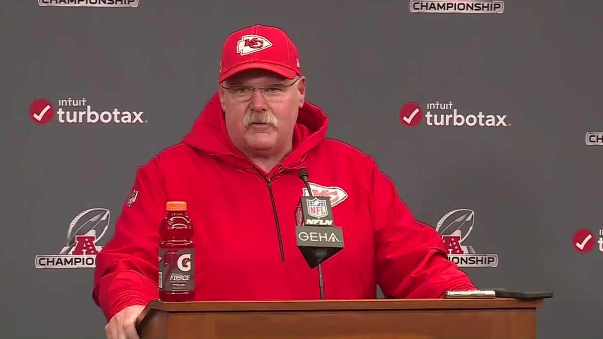 Chiefs coach Andy Reid: 'I'm very proud'