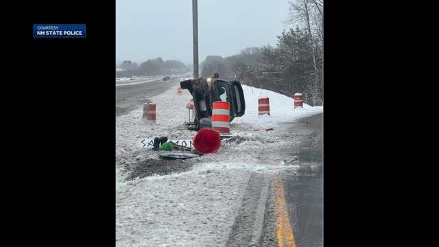 Crashes litter New Hampshire highways after snow, ice - Vimarsana News