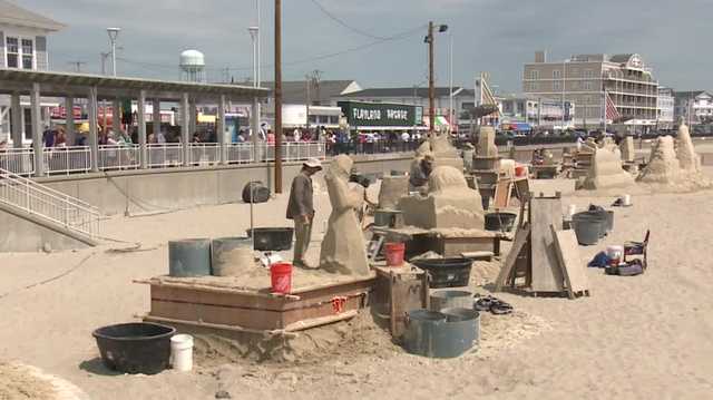 Hampton Beach sand sculpting competition begins - Vimarsana News