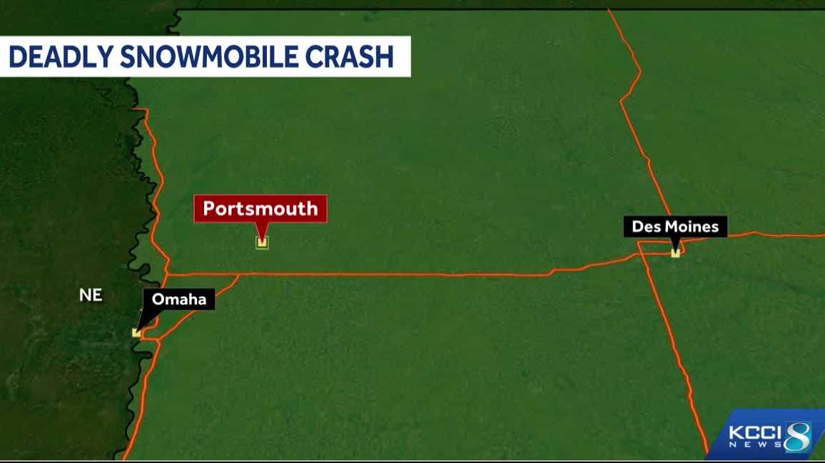 One person dead after snowmobile crash in western Iowa