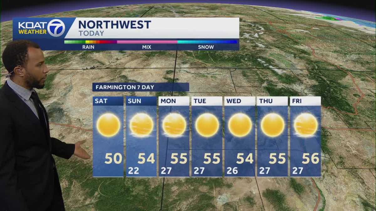 Freezing fog, affecting travel plans, but temperatures are expected to warm up.