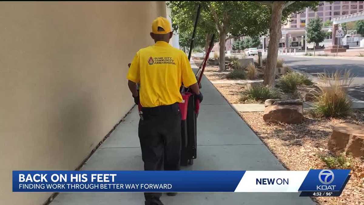 'We do it for the city': Albuquerque program helps man rebuild life after homelessness