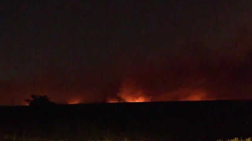 Brush fire burns over 2,200 acres in Broward County with zero ...
