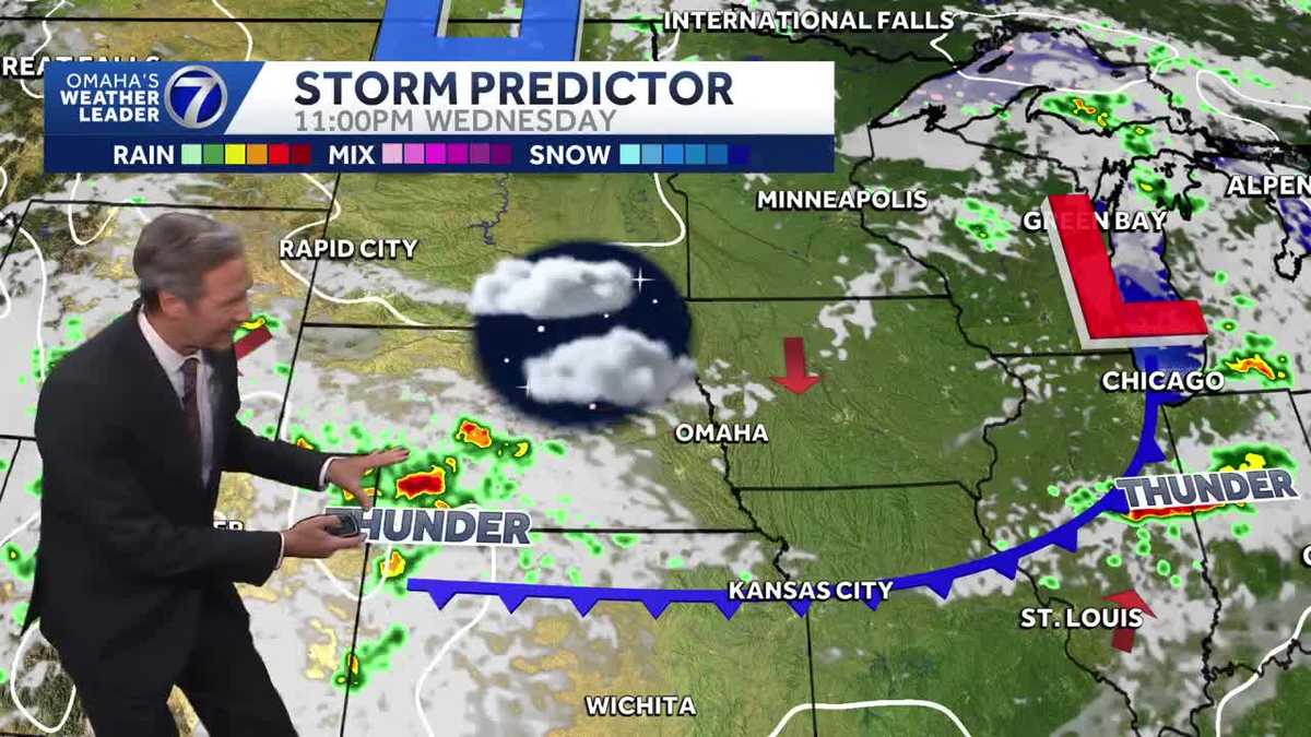 Slim rain chances ahead and heat on the way for the Omaha metro