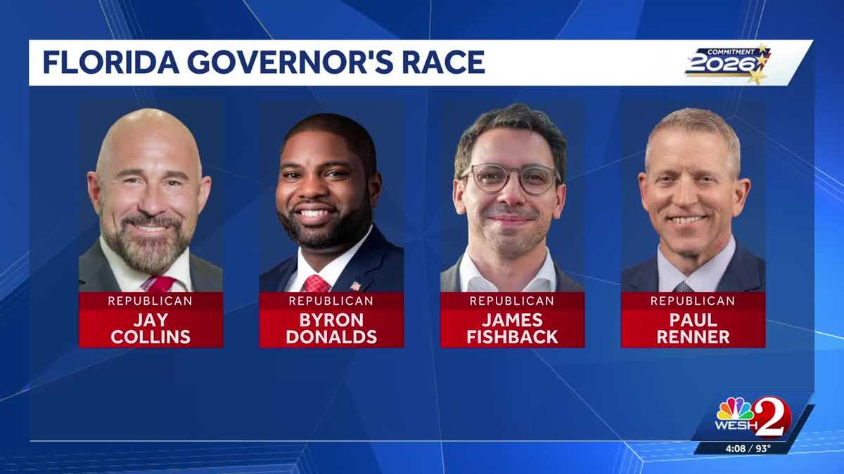 Governor candidates hit campaign trail in Central Florida ahead of August primary