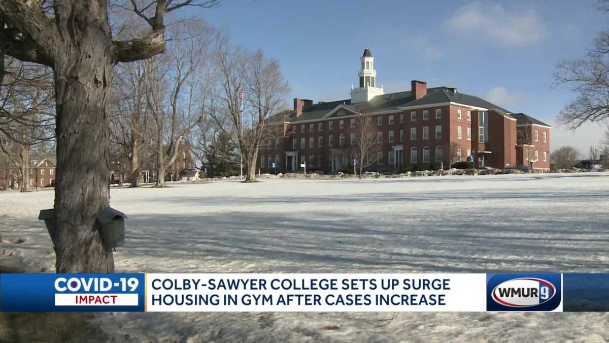 Colby Sawyer College Map Colby-Sawyer Sets Up Surge Housing In Gym After Covid-19 Cases Increase