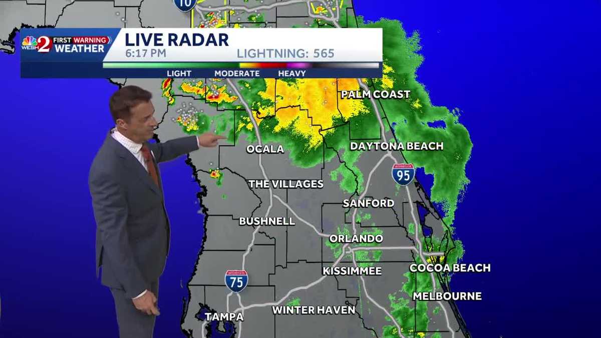 More storms expected Friday afternoon but coverage will be slightly lower. 8.20.2026
