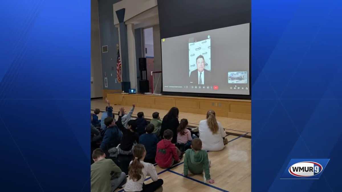 WMUR's Kevin Skarupa visits with schools in Manchester, Freedom