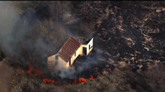 Fire agencies battle fire near bosque - Vimarsana News