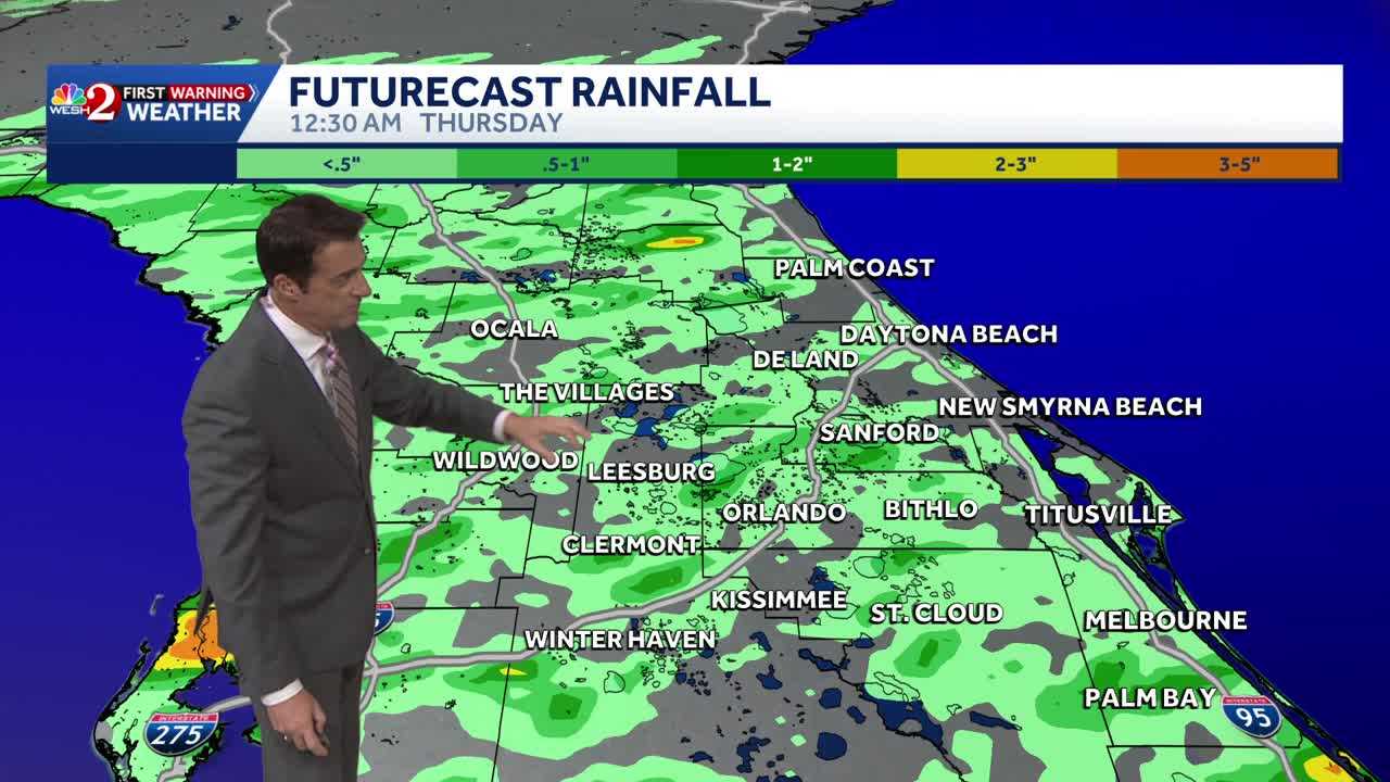Storm coverage will be just a but lower tomorrow but pick up for the July 4th holiday weekend. 6.30.2026