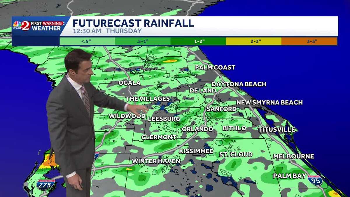 Storm coverage will be just a but lower tomorrow but pick up for the July 4th holiday weekend.