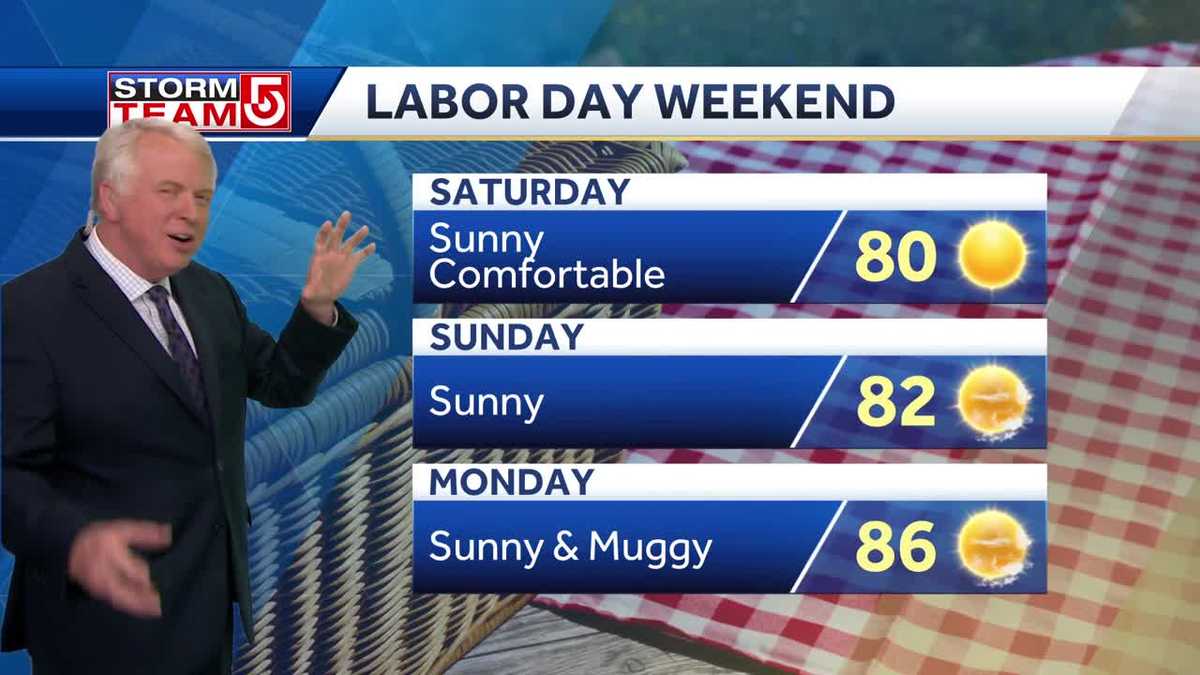 Video: Chilly start; Warm Labor Day weekend