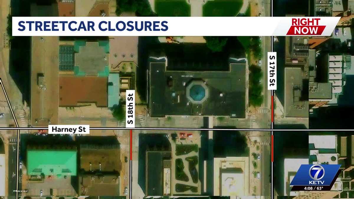 Streetcar construction expanding﻿ in Omaha with new road closures on deck