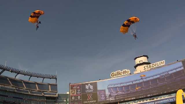 Elite Navy parachute team jumps into Gillette - Vimarsana News