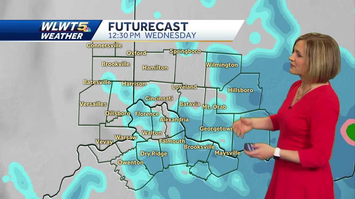 Tracking snow showers