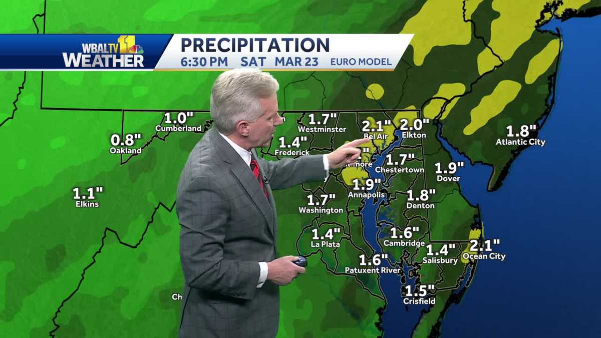 Enjoy the sunshine Friday before heavy rain Saturday