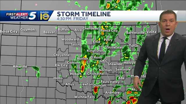TIMELINE: Severe storms with tornado threat heading to Oklahoma - Vimarsana News