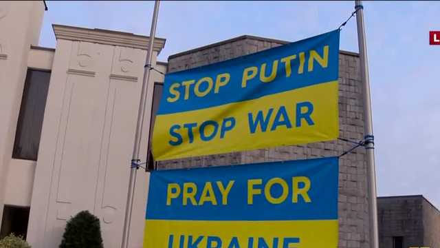 Baltimore church holds vigil to support Ukrainians - Vimarsana News