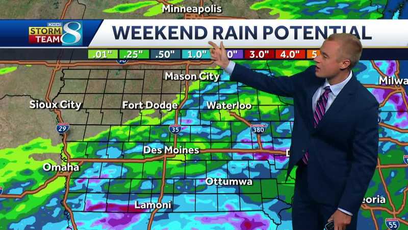 Special weather statement issued for Des Moines area