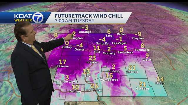 Bitter winds stay as storm moves out of New Mexico Monday night - Vimarsana News