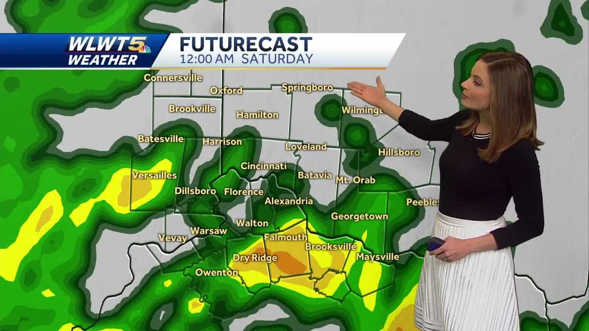 Heavy rain likely overnight with cooler weather on the way