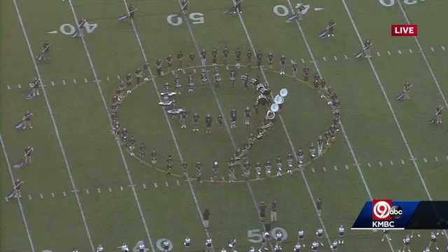 Blue Valley North Marching Mustangs perform on KMBC 9 News - Vimarsana News