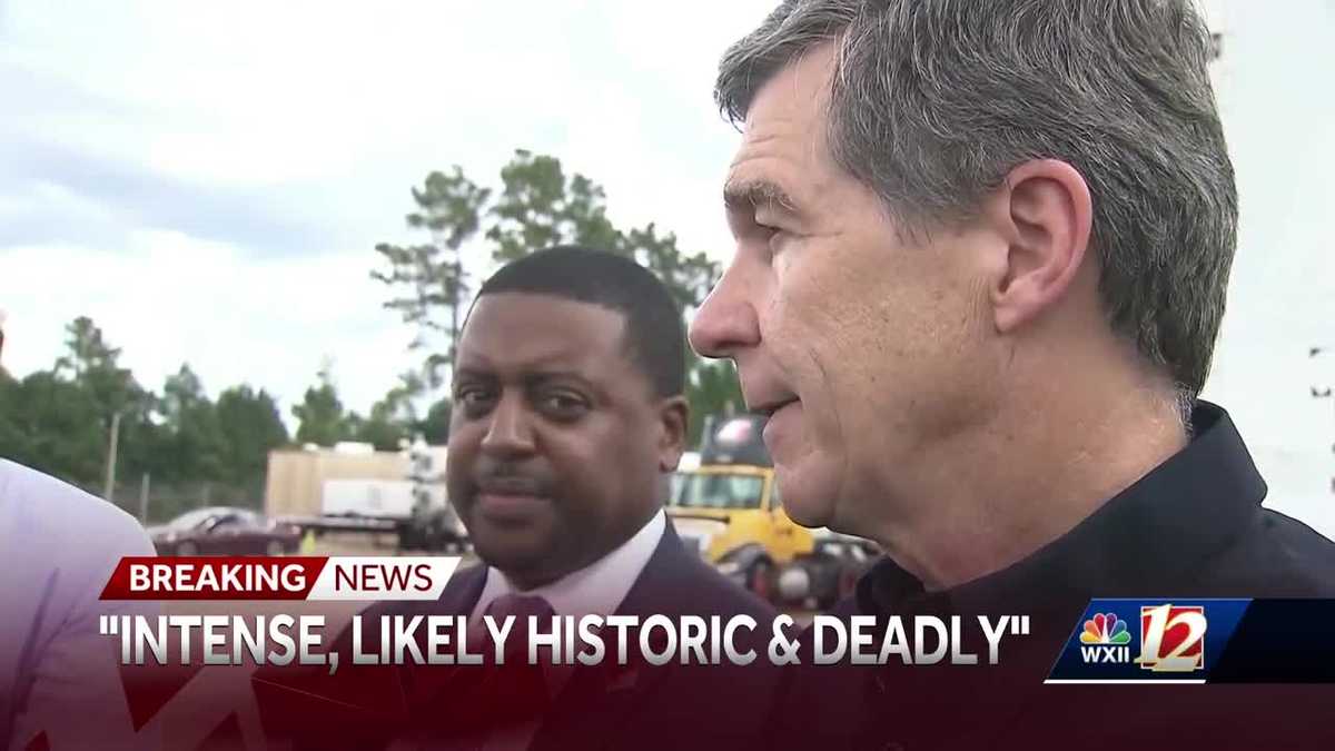 Governor Cooper: Hurricane Florence will be 'Intense, likely historic ...