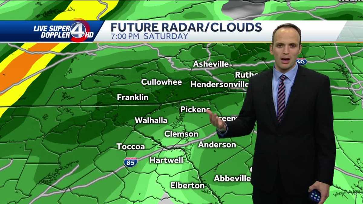 Rain, storms on the way