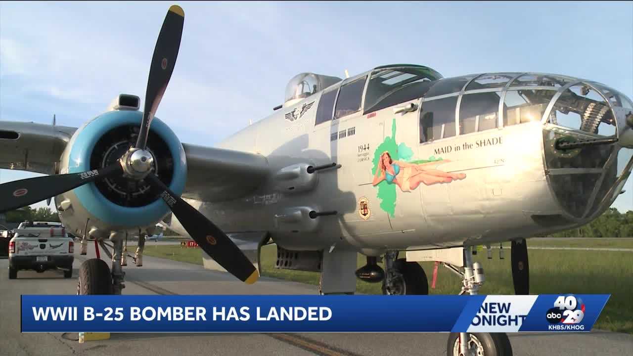 Bentonville hosts rare WWII bomber