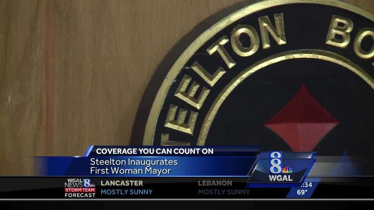 Steelton's first female mayor sworn in