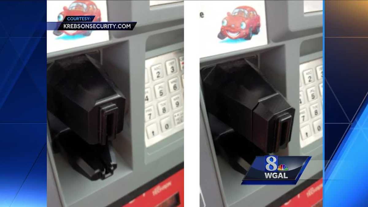 Here's what gas pump ATM skimming devices look like